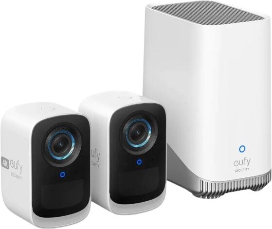 Eufy eufyCam S300 (eufyCam 3C) 2‑Kamera‑Set (T8881321) Eufy eufyCam S300 (eufyCam 3C) 2‑Kamera‑Set (T8881321)