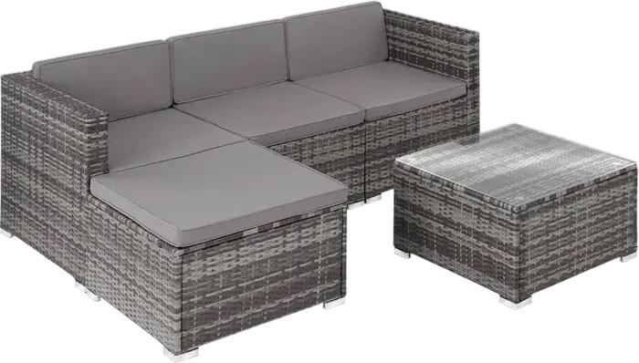 tectake Rattan Lounge Lignano (404782) tectake Rattan Lounge Lignano (404782)
