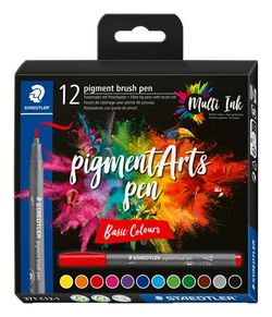 Staedtler Pigment Arts Brush Pen 371 12er Kartonetui (371 C12-1) Staedtler Pigment Arts Brush Pen 371 12er Kartonetui (371 C12-1)