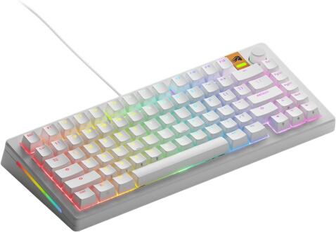 Glorious Gaming GMMK 3 HE 75% Custom weiß US (GLO-KB-GMMK3-75-PB-HE-W-WHT-US) Glorious Gaming GMMK 3 HE 75% Custom weiß US (GLO-KB-GMMK3-75-PB-HE-W-WHT-US)