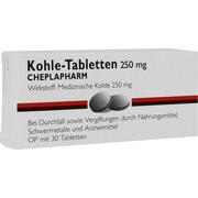 CHEPLAPHARM KOHLE TABLETTEN, 30 Tbl. (N1) CHEPLAPHARM KOHLE TABLETTEN, 30 Tbl. (N1)