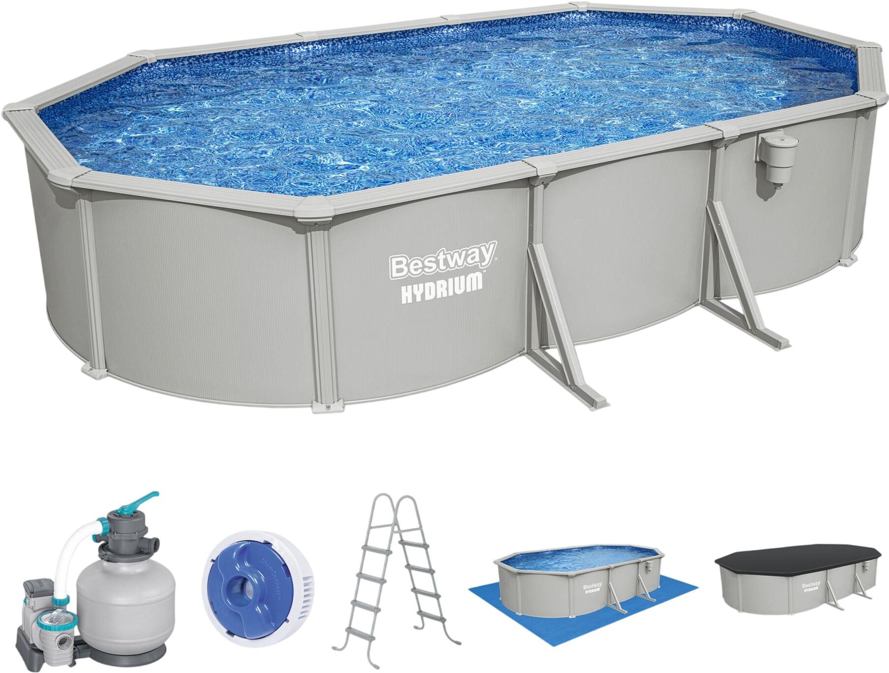 Bestway Hydrium Stahlwandpool Komplett Set (56369_26) Bestway Hydrium Stahlwandpool Komplett Set (56369_26)