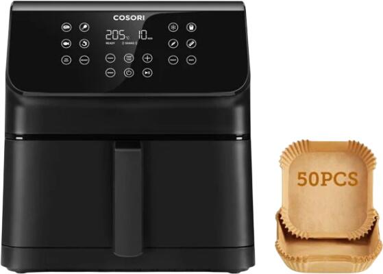 Cosori 6,2-Liter Heißluftfritteuse & Zubehör Cosori 6,2-Liter Heißluftfritteuse & Zubehör