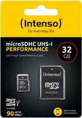 Intenso microSD Karte UHS-I Performance 32GB (3424480) Intenso microSD Karte UHS-I Performance 32GB (3424480)