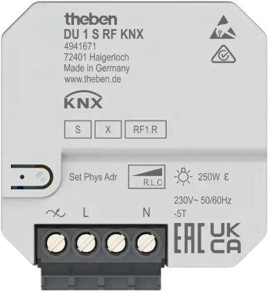 Theben DU 1 S RF KNX (4941671) Theben DU 1 S RF KNX (4941671)
