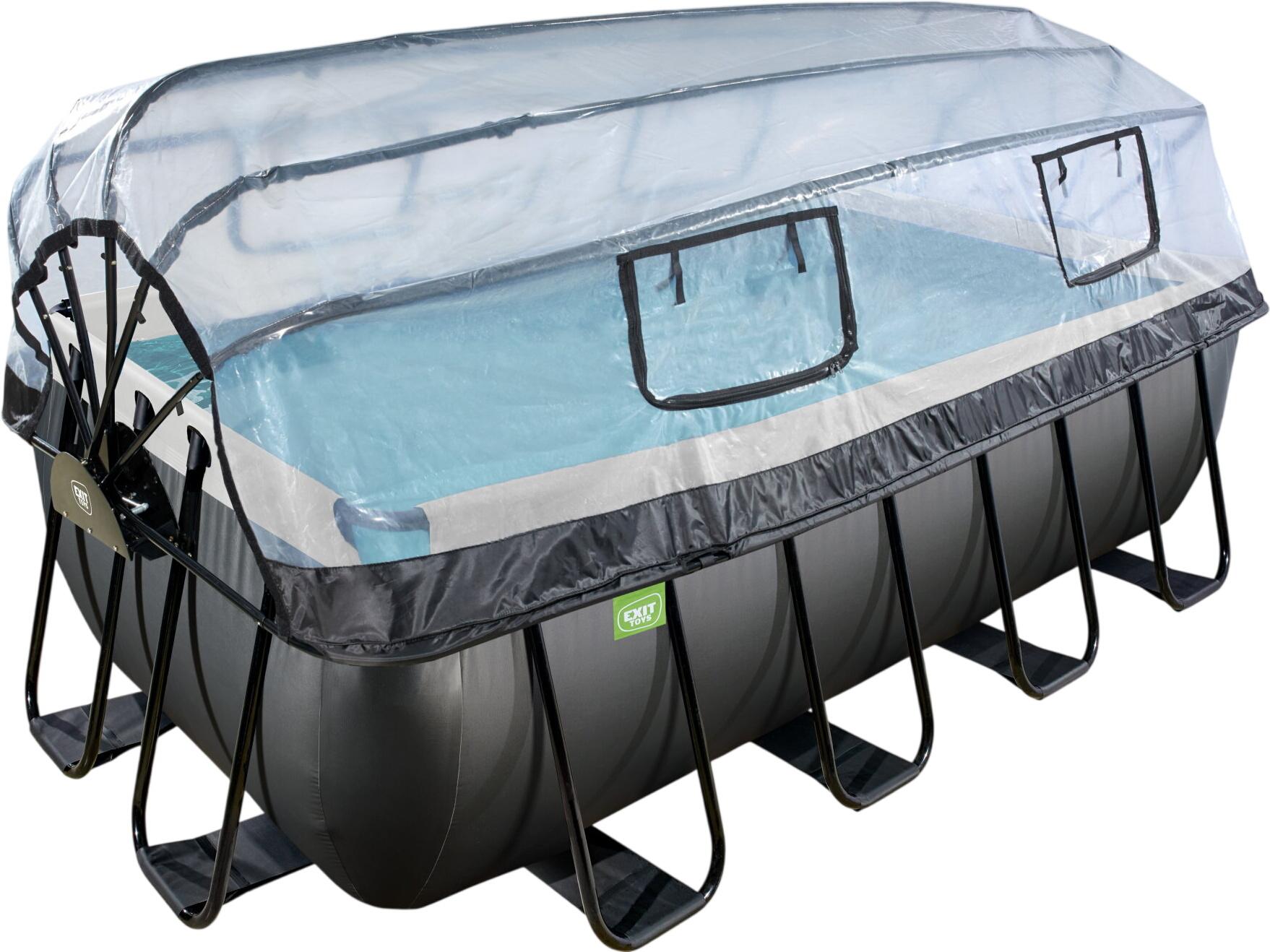 Exit Black Leather Pool 400 x 200 x 122 cm (30.47.42.20) Exit Black Leather Pool 400 x 200 x 122 cm (30.47.42.20)