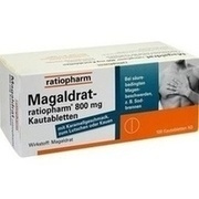 Ratiopharm MAGALDRAT 800, 100 Tbl. (N3) Ratiopharm MAGALDRAT 800, 100 Tbl. (N3)