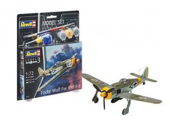 Revell Model Set Focke Wulf Fw190 F-8 (63898) Revell Model Set Focke Wulf Fw190 F-8 (63898)
