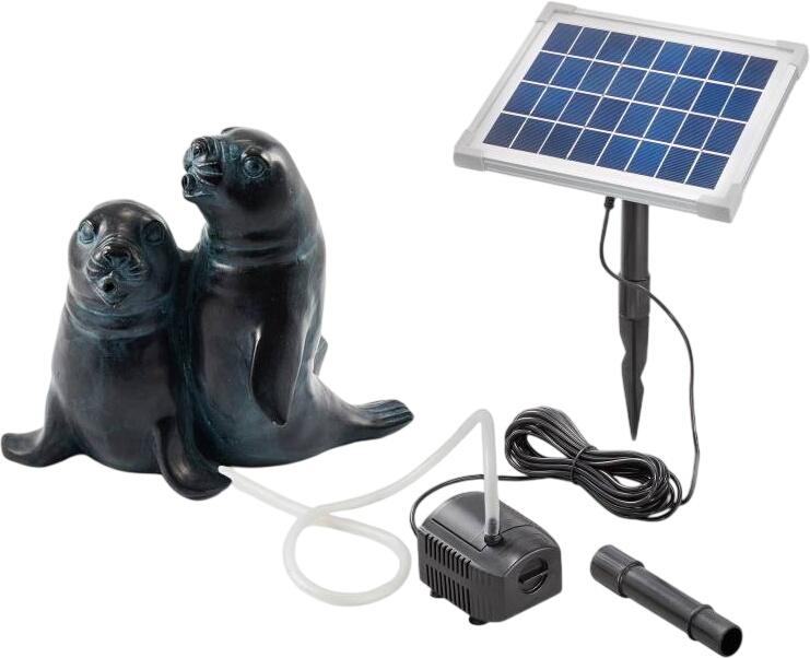 Esotec Solar Wasserspeier-Set Seehundpaar Paula & Paul (101656) Esotec Solar Wasserspeier-Set Seehundpaar Paula & Paul (101656)