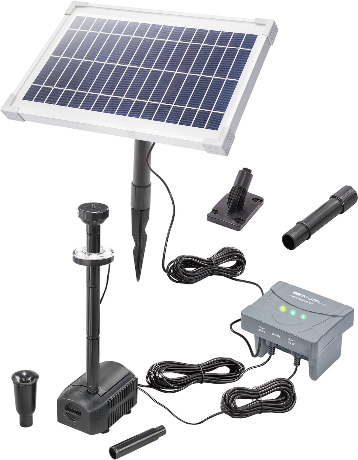 Esotec Solar Teichpumpenset 8/400 mit 4 Ah LiFePO4 Akkuspeicher (101936) Esotec Solar Teichpumpenset 8/400 mit 4 Ah LiFePO4 Akkuspeicher (101936)