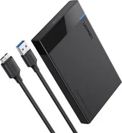 UGREEN 2,5 Zoll SATA Festplattengehäuse mit USB 3.0 Kabel (30848) UGREEN 2,5 Zoll SATA Festplattengehäuse mit USB 3.0 Kabel (30848)