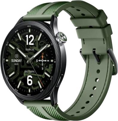 Xiaomi Watch S5 46 mm (Fluorkautschuk + Nylongewebe) Xiaomi Watch S5 46 mm (Fluorkautschuk + Nylongewebe)