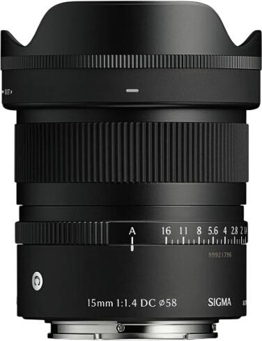 Sigma Contemporary 15 mm F1.4 DC Sigma Contemporary 15 mm F1.4 DC