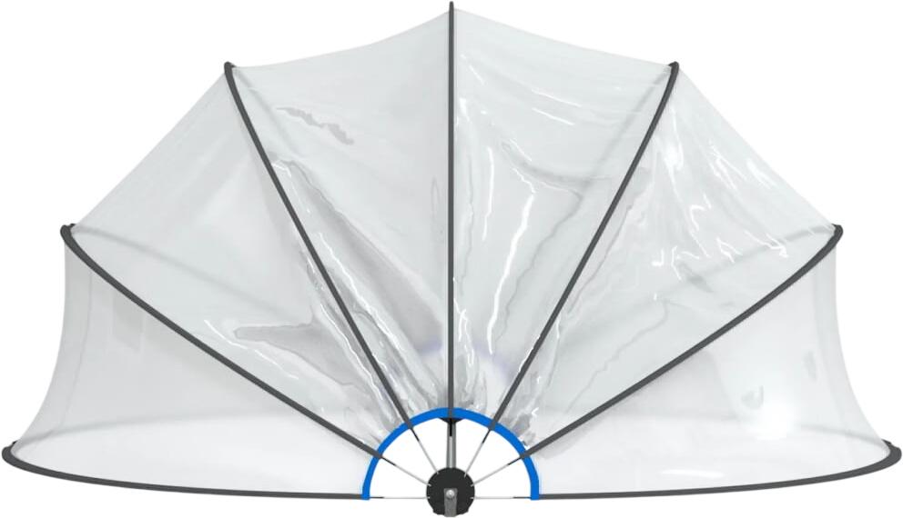 vidaXL Pool-Kuppel Rund PVC 467 x 234 cm (93815) vidaXL Pool-Kuppel Rund PVC 467 x 234 cm (93815)
