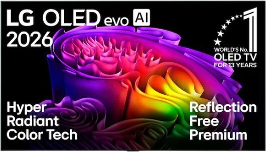 LG 77" OLED evo AI G6 4K Smart TV 2026 OLED77G68LW LG 77" OLED evo AI G6 4K Smart TV 2026 OLED77G68LW