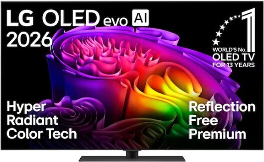 LG 55" OLED evo AI G6 4K Smart TV 2026 OLED55G69LS LG 55" OLED evo AI G6 4K Smart TV 2026 OLED55G69LS