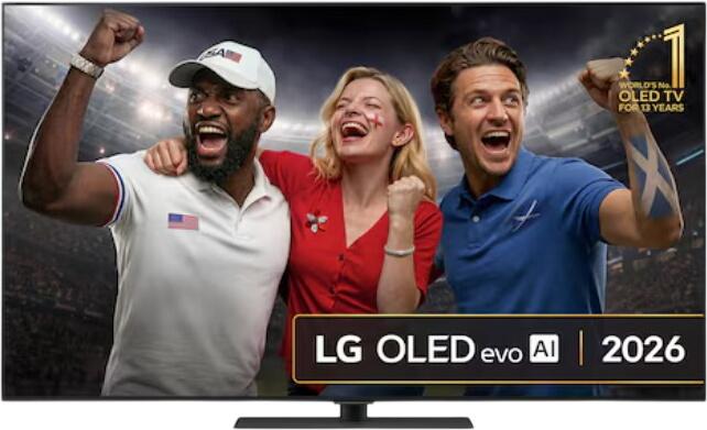 LG 65" OLED evo AI G6 4K Smart TV 2026 OLED65G66LS LG 65" OLED evo AI G6 4K Smart TV 2026 OLED65G66LS
