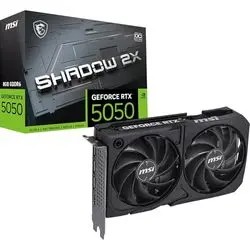 MSI GeForce RTX 5050 Shadow 2X OC 8GB (V538-006R) MSI GeForce RTX 5050 Shadow 2X OC 8GB (V538-006R)