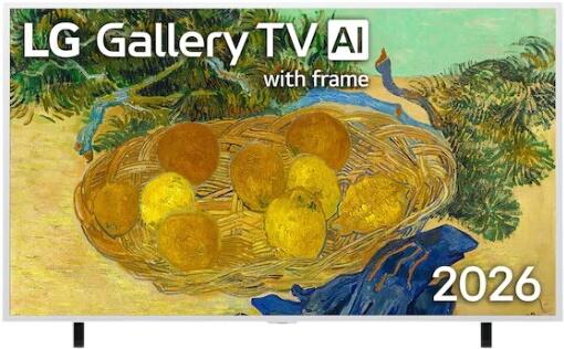 LG 65" Gallery TV AI mit Rahmen LX7 4K ART TV 2026 65LX7B6LA LG 65" Gallery TV AI mit Rahmen LX7 4K ART TV 2026 65LX7B6LA