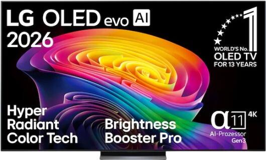 LG 83" OLED evo AI C6 4K Smart TV 2026 OLED83C6ELB LG 83" OLED evo AI C6 4K Smart TV 2026 OLED83C6ELB