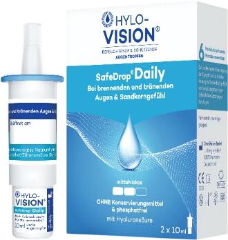 OmniVision HYLO-VISION SafeDrop Daily 2 x 10 ml OmniVision HYLO-VISION SafeDrop Daily 2 x 10 ml