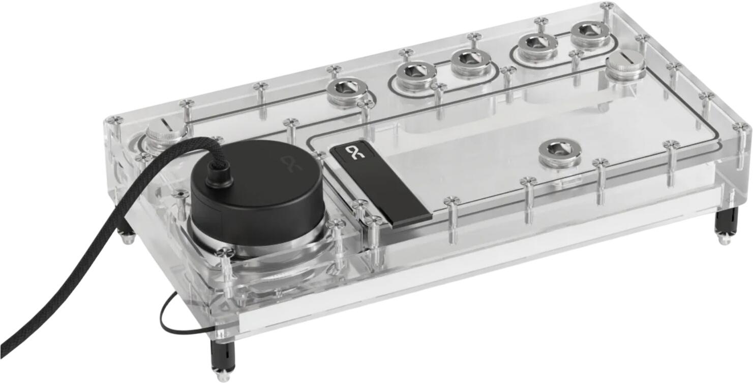 Alphacool Core Distro Plate 280 Links VPP/D5 mit VPP Apex Pumpe (14573) Alphacool Core Distro Plate 280 Links VPP/D5 mit VPP Apex Pumpe (14573)