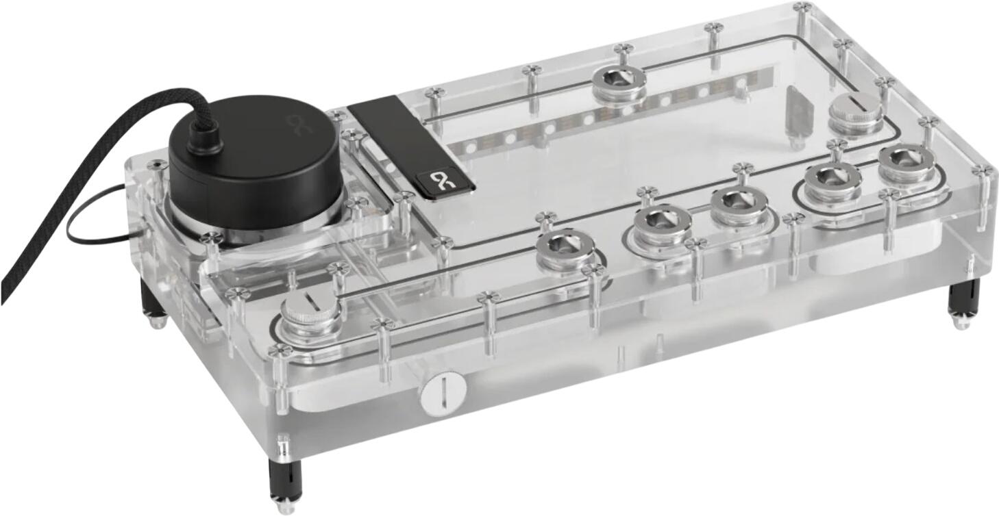 Alphacool Core Distro Plate 280 Rechts VPP/D5 mit VPP Apex Pumpe (14574) Alphacool Core Distro Plate 280 Rechts VPP/D5 mit VPP Apex Pumpe (14574)