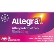 A. Nattermann & Cie. Allegra 20 mg Schmelztabletten 20 Stück A. Nattermann & Cie. Allegra 20 mg Schmelztabletten 20 Stück
