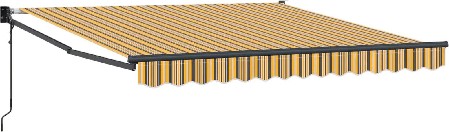 vidaXL Ausziehbare Markise Mehrfarbig 350 x 250 cm (3330314) vidaXL Ausziehbare Markise Mehrfarbig 350 x 250 cm (3330314)