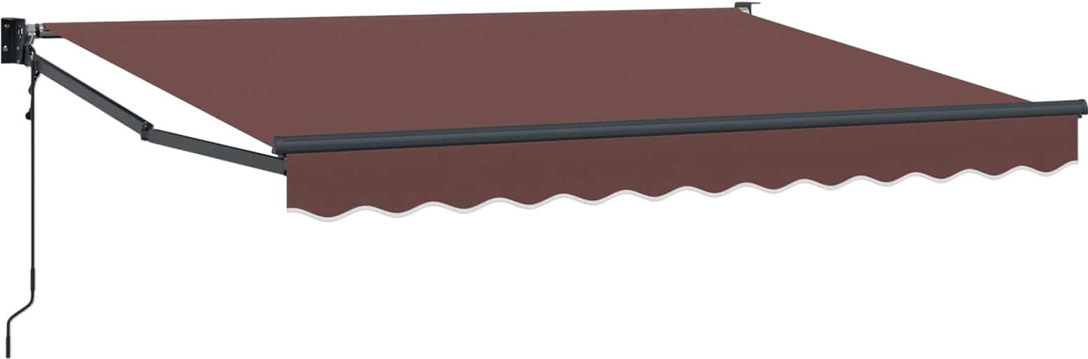 vidaXL Ausziehbare Markise Polyester und Metall 3,5 x 2 m (3419138) vidaXL Ausziehbare Markise Polyester und Metall 3,5 x 2 m (3419138)