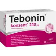 Dr. Willmar Schwabe Tebonin konzent 240 mg Filmtabletten 80 Stück Dr. Willmar Schwabe Tebonin konzent 240 mg Filmtabletten 80 Stück