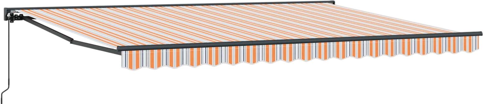 vidaXL Manuell Einziehbare Markise 5 x 3,5 m (3420487) vidaXL Manuell Einziehbare Markise 5 x 3,5 m (3420487)