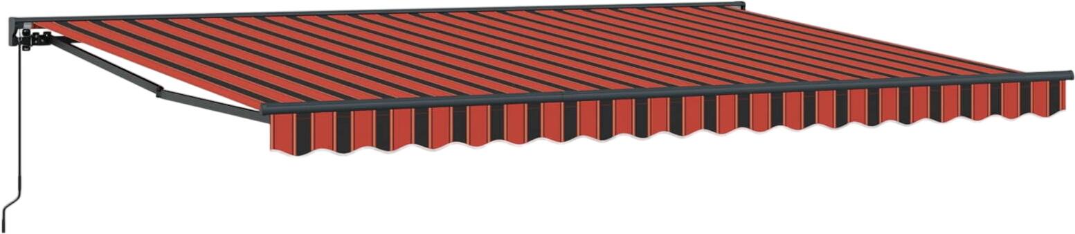 vidaXL Manuell einziehbare Markise 5 x 3,5 m (3420481) vidaXL Manuell einziehbare Markise 5 x 3,5 m (3420481)
