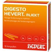 Hevert Digesto Hevert Injekt Ampullen 10 Stück Hevert Digesto Hevert Injekt Ampullen 10 Stück