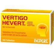 Hevert Vertigo Hevert SL Tabletten 100 Stück Hevert Vertigo Hevert SL Tabletten 100 Stück