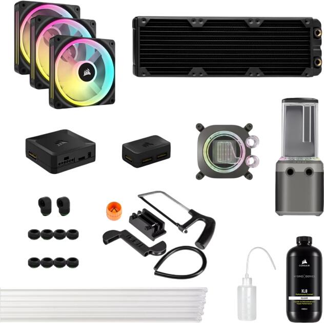 Corsair Hydro X Series iCUE LINK XH405i RGB Pro Custom Cooling Kit Corsair Hydro X Series iCUE LINK XH405i RGB Pro Custom Cooling Kit