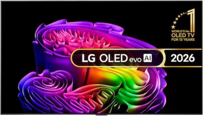 LG 65" OLED evo AI G6 4K Smart TV 2026 OLED65G64LW LG 65" OLED evo AI G6 4K Smart TV 2026 OLED65G64LW