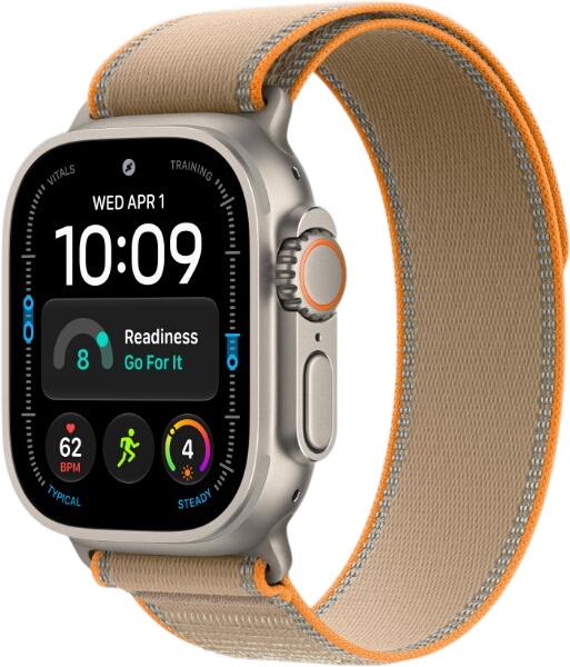 Apple Watch Ultra 4 GPS + Cellular 49 mm Titan mit Trail Loop M/L (MJAQ4QF/A) Apple Watch Ultra 4 GPS + Cellular 49 mm Titan mit Trail Loop M/L (MJAQ4QF/A)