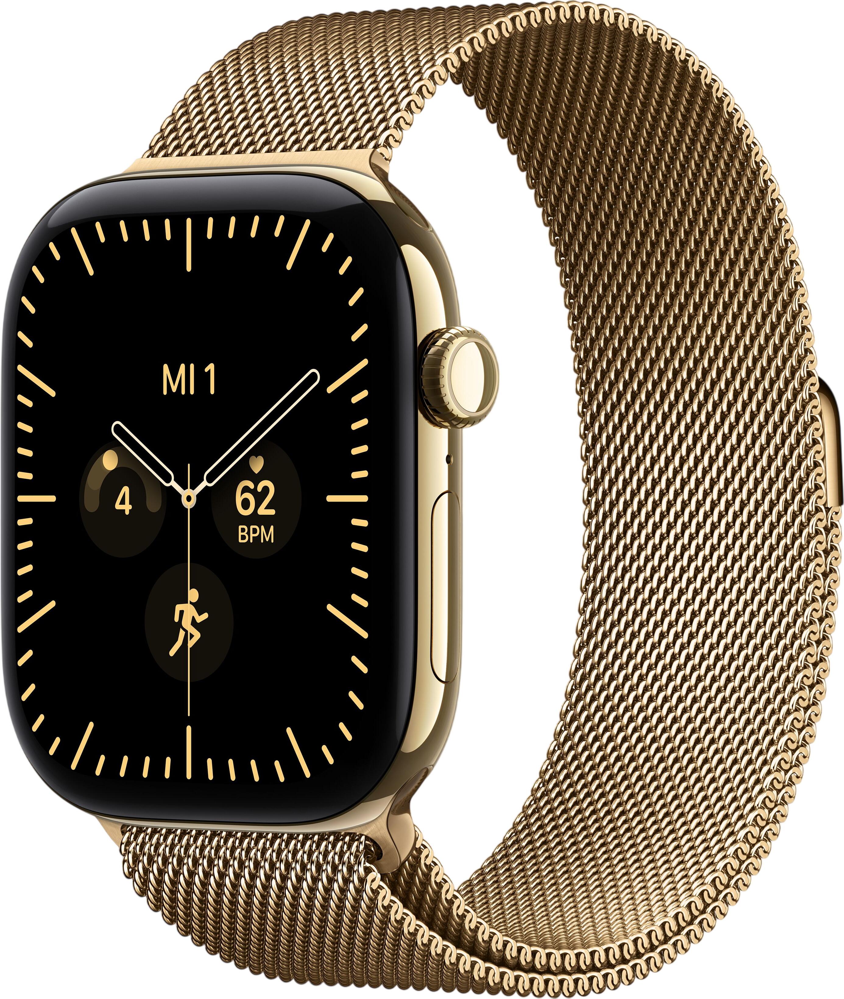 Apple Watch Series 12 GPS + Cellular 46 mm Titan mit Milanaise-Armband S/M (MJGU4ZR/A) Apple Watch Series 12 GPS + Cellular 46 mm Titan mit Milanaise-Armband S/M (MJGU4ZR/A)