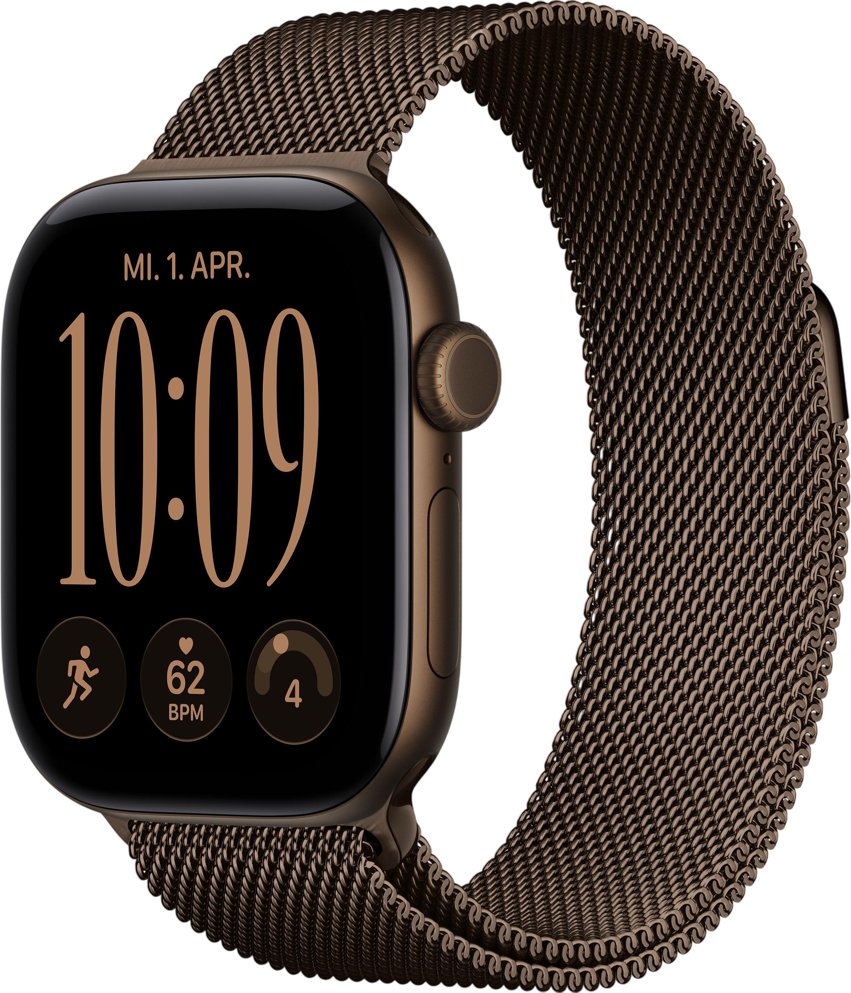 Apple Watch Series 12 GPS 42 mm Aluminium mit Milanaise-Armband (MKDC4ZR/A) Apple Watch Series 12 GPS 42 mm Aluminium mit Milanaise-Armband (MKDC4ZR/A)