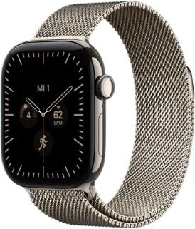 Apple Watch Series 12 GPS + Cellular 42 mm Titan mit Milanaise-Armband (MJGH4ZR/A) Apple Watch Series 12 GPS + Cellular 42 mm Titan mit Milanaise-Armband (MJGH4ZR/A)