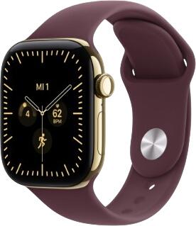 Apple Watch Series 12 GPS + Cellular 42 mm Titan mit Sportarmband S/M (MJGJ4ZR/A) Apple Watch Series 12 GPS + Cellular 42 mm Titan mit Sportarmband S/M (MJGJ4ZR/A)