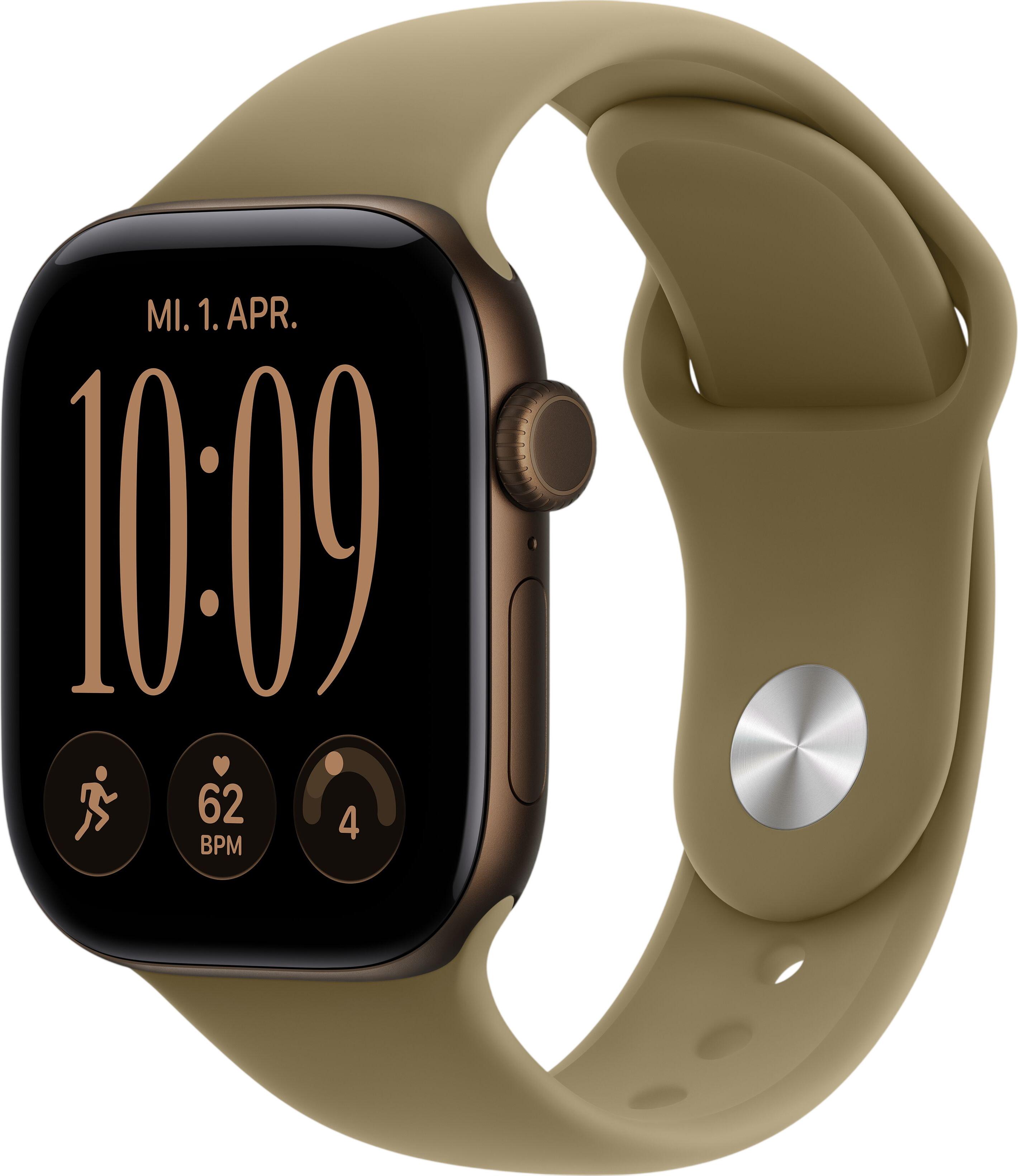 Apple Watch Series 12 GPS 42 mm Aluminium mit Sportarmband S/M (MJEF4ZR/A) Apple Watch Series 12 GPS 42 mm Aluminium mit Sportarmband S/M (MJEF4ZR/A)