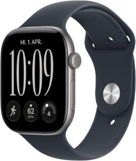Apple Watch Series 12 GPS 46 mm Aluminium mit Sportarmband S/M (MJEH4ZR/A) Apple Watch Series 12 GPS 46 mm Aluminium mit Sportarmband S/M (MJEH4ZR/A)