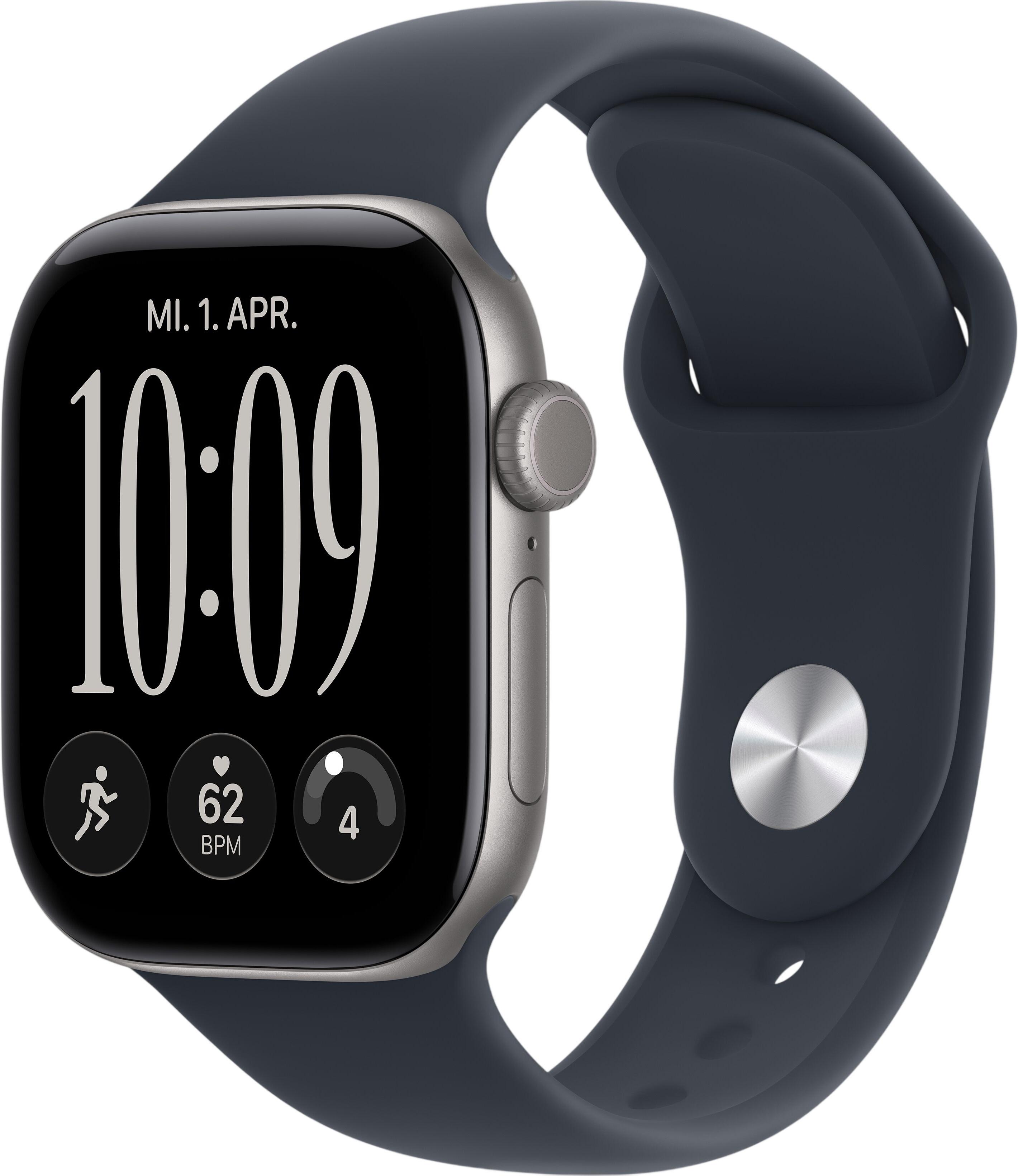 Apple Watch Series 12 GPS 42 mm Aluminium mit Sportarmband S/M (MJE74ZR/A) Apple Watch Series 12 GPS 42 mm Aluminium mit Sportarmband S/M (MJE74ZR/A)