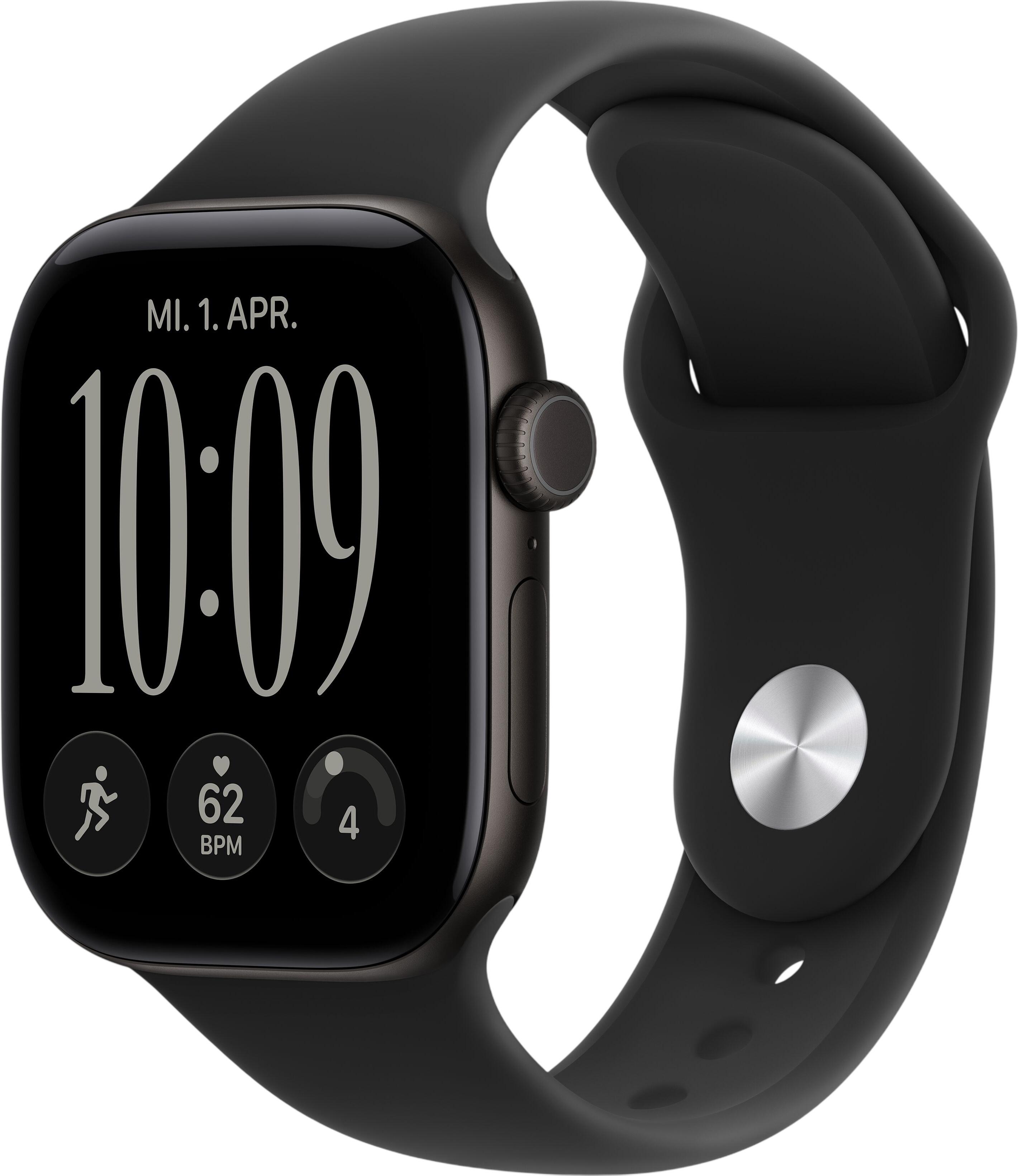Apple Watch Series 12 GPS + Cellular 42 mm Aluminium mit Sportarmband M/L (MJG14ZR/A) Apple Watch Series 12 GPS + Cellular 42 mm Aluminium mit Sportarmband M/L (MJG14ZR/A)