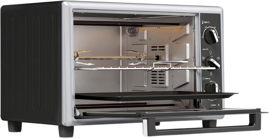 HOMCOM Mini-Backofen mit Umluft 46 L (800-351V93BK) HOMCOM Mini-Backofen mit Umluft 46 L (800-351V93BK)
