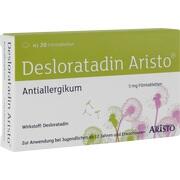 Aristo Pharma Desloratadin Aristo 5 mg Filmtabletten 20 Stück (N1) Aristo Pharma Desloratadin Aristo 5 mg Filmtabletten 20 Stück (N1)