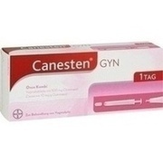 Bayer Vital Canesten GYN Once Kombi 500 mg Vaginaltablette + 10 mg/g Creme 1 Packung Bayer Vital Canesten GYN Once Kombi 500 mg Vaginaltablette + 10 mg/g Creme 1 Packung