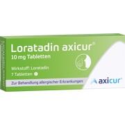 axicorp Pharma Loratadin axicur 10 mg Tabletten 7 Stück axicorp Pharma Loratadin axicur 10 mg Tabletten 7 Stück